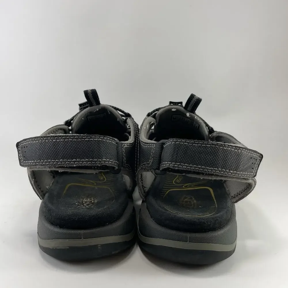 Keen Newport Retro Sandals Black Mens Size 12 M Waterproof Closed Toe Fisherman